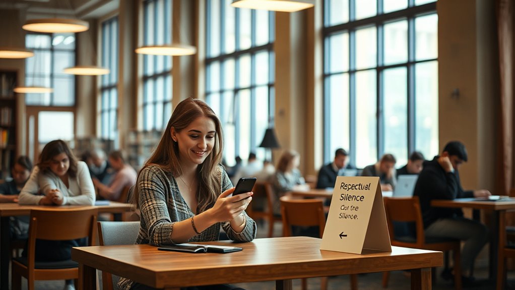 use phones considerately publicly