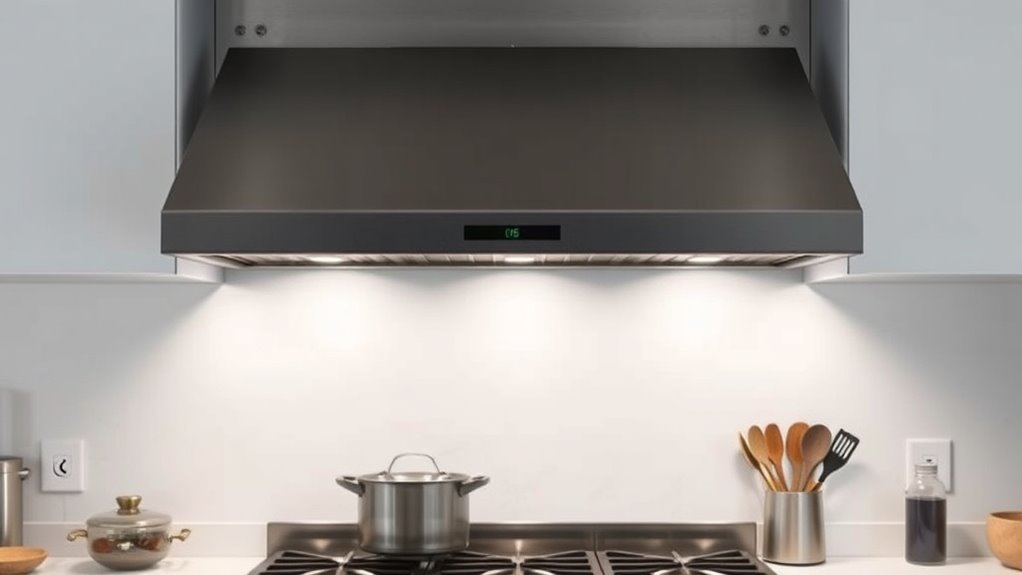 choosing quiet powerful range hoods