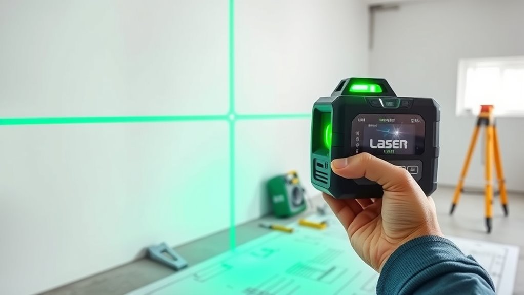 key features for laser level