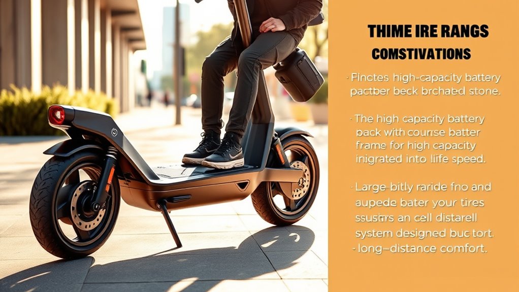 key long range scooter factors