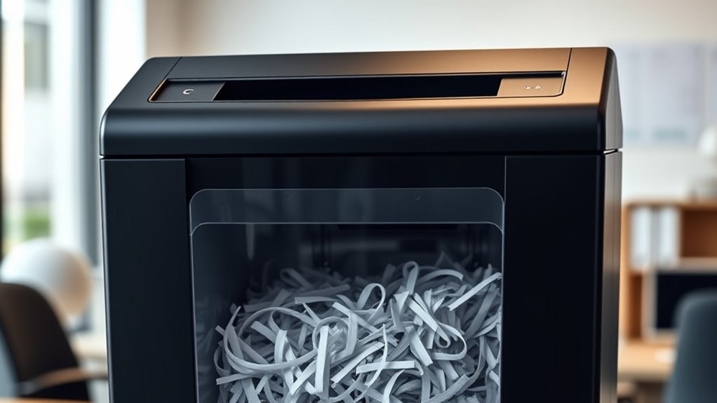office shredder selection criteria
