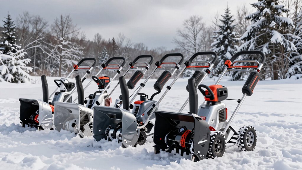 premium cordless snow blowers