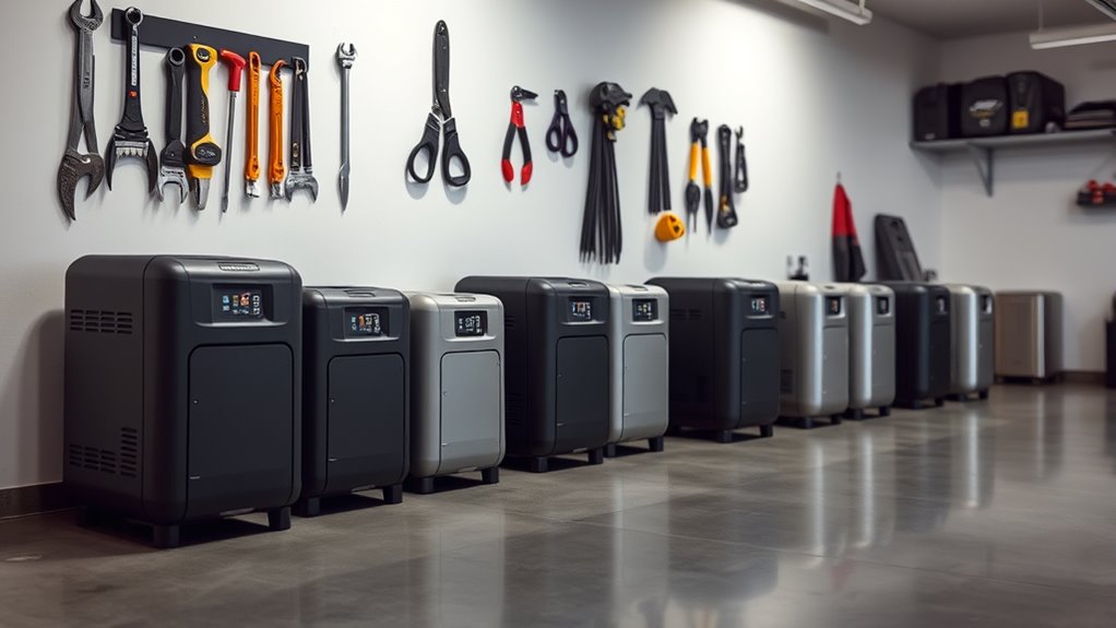 quiet garage air compressor factors