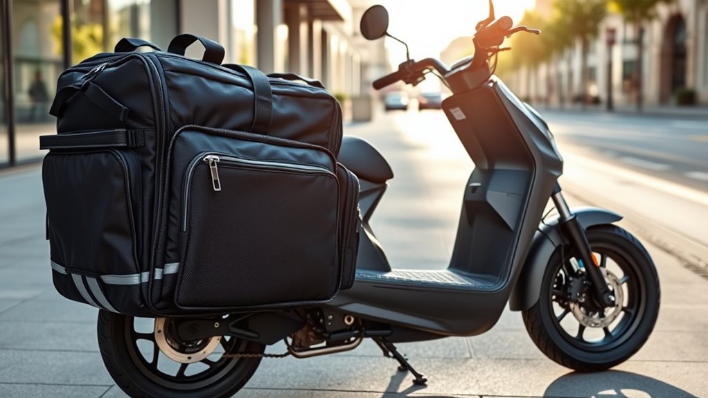 scooter bag size durability