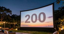 top 200 inch outdoor screens