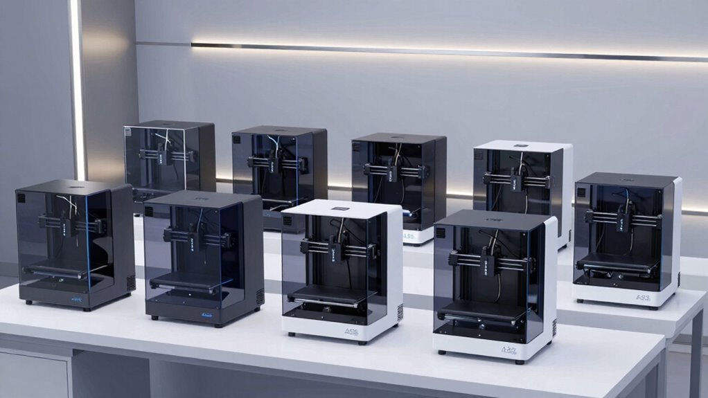top abs enclosed 3d printers