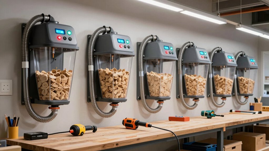 top dust collection systems