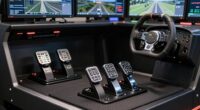 top flight simulator controls