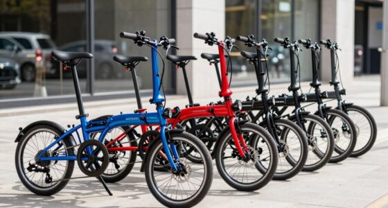 top folding electric commuter bikes