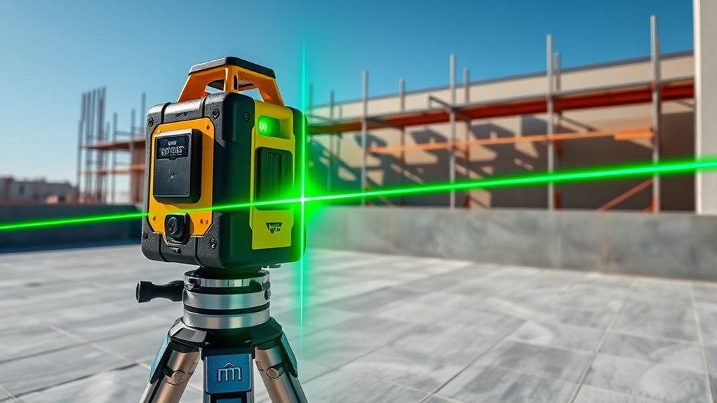 top green laser levels