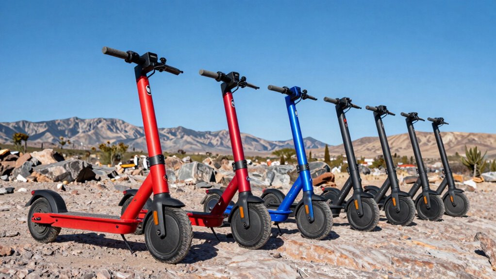 top off road electric scooters