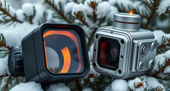 top outdoor heated camera housings