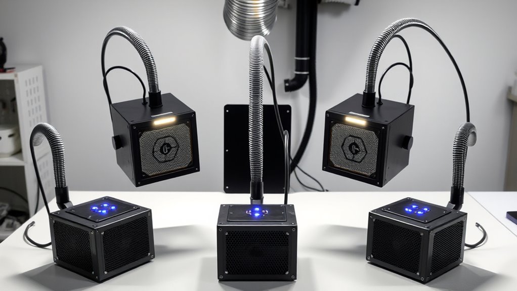 top resin fume extractors