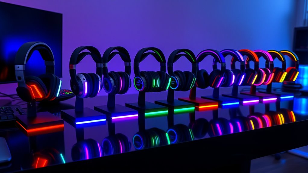 top rgb headset stands