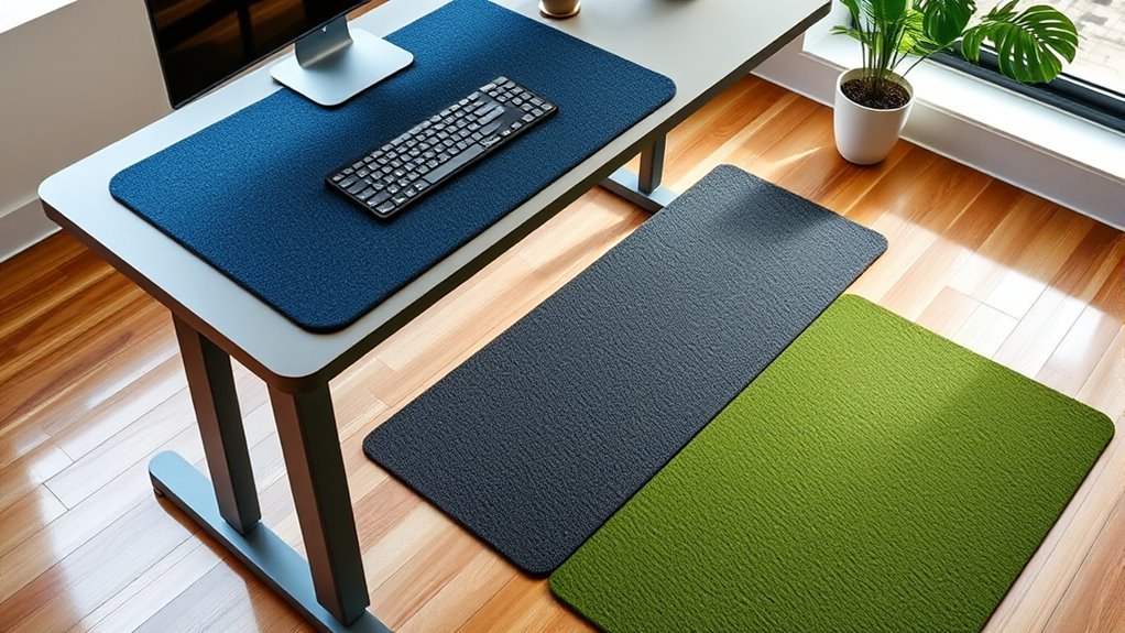 top standing desk mats