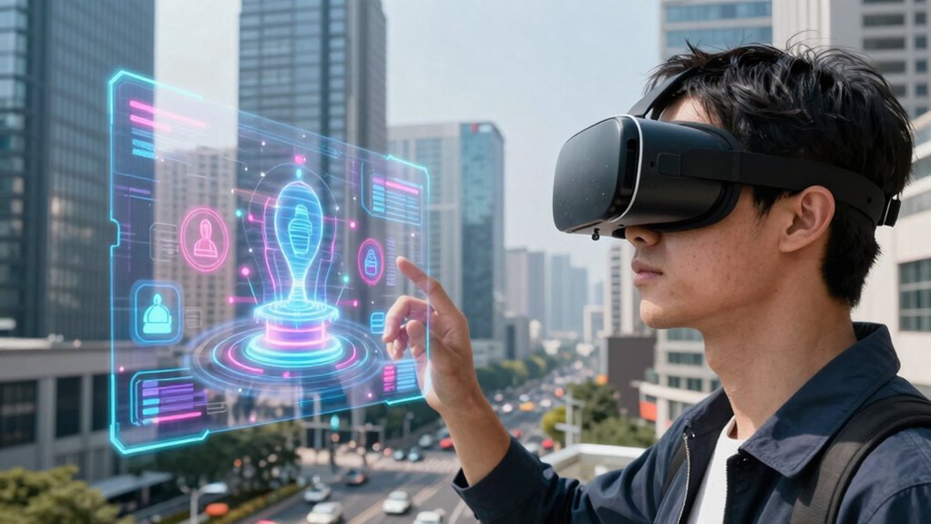 blended real and virtual