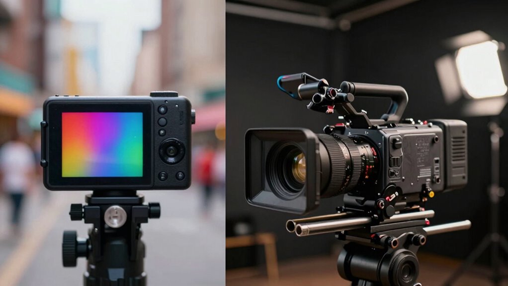 camera types influence filming style