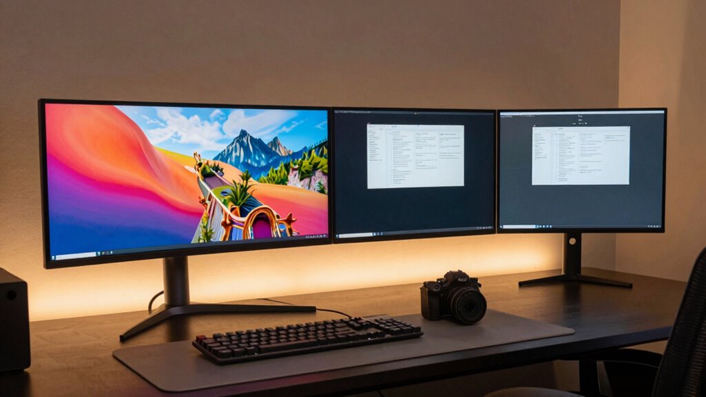 comparing monitor setups options