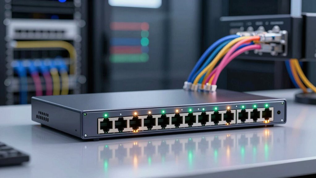 controls network traffic efficiently