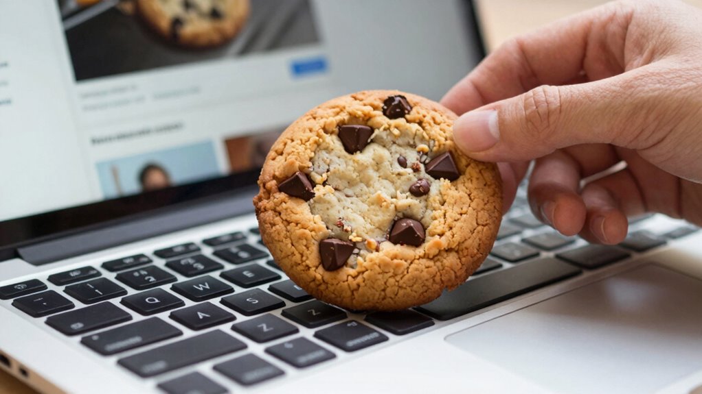cookies track browsing data
