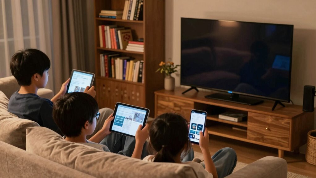 digital screens reshape leisure habits