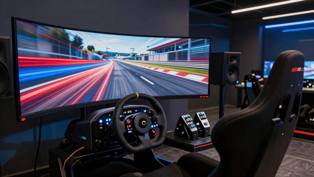 immersive customizable racing technology