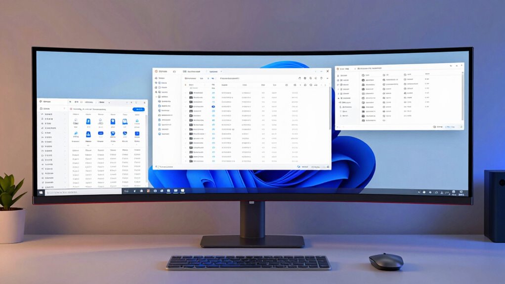 immersive multitasking with ultrawide