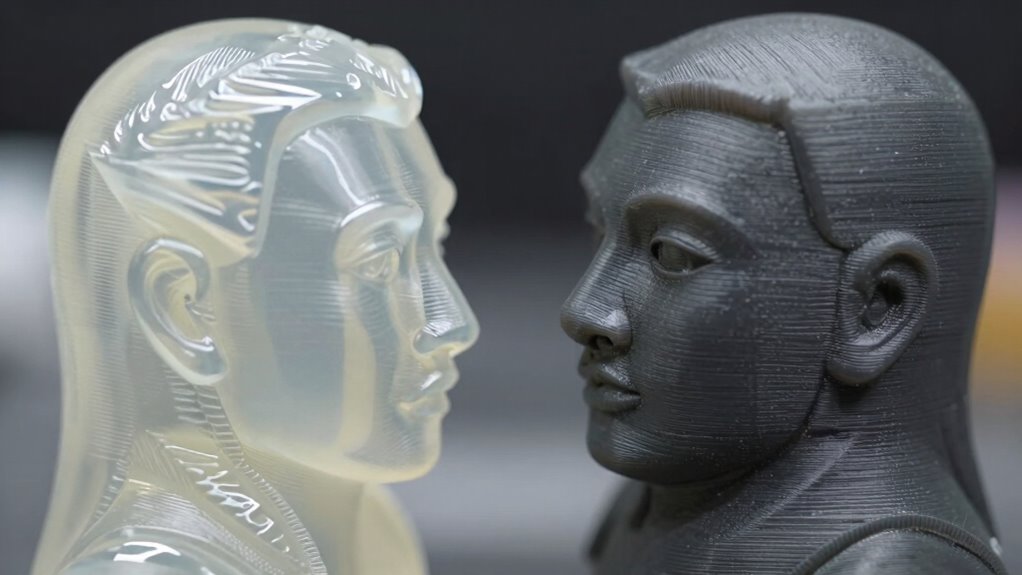 liquid resin versus filament