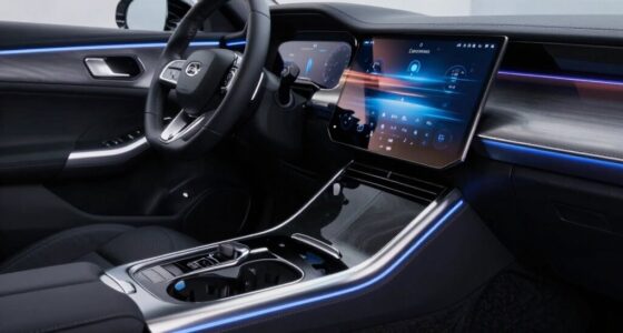 luxury car gadgets blending
