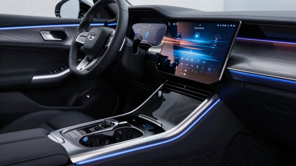 luxury car gadgets blending