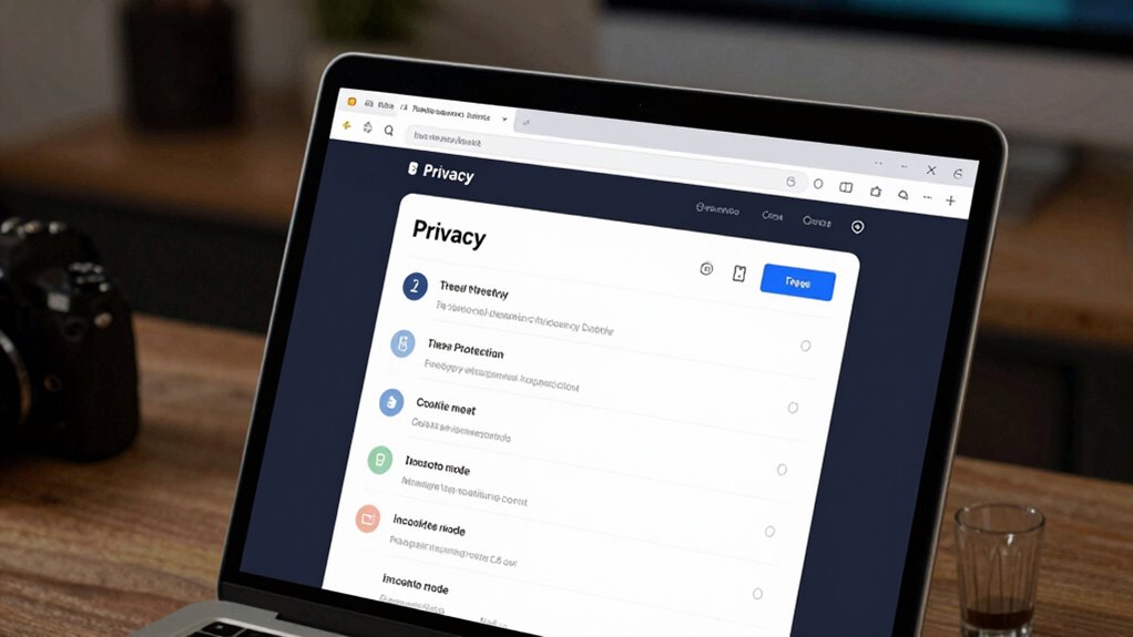 manage cookies prevent trackers