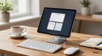 optimized work and study setup