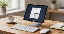 optimized work and study setup