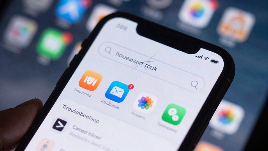 poor in app search performance