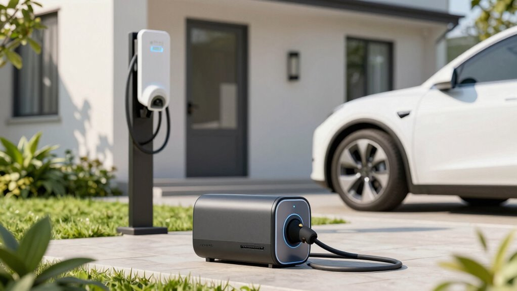 portable vs home charging