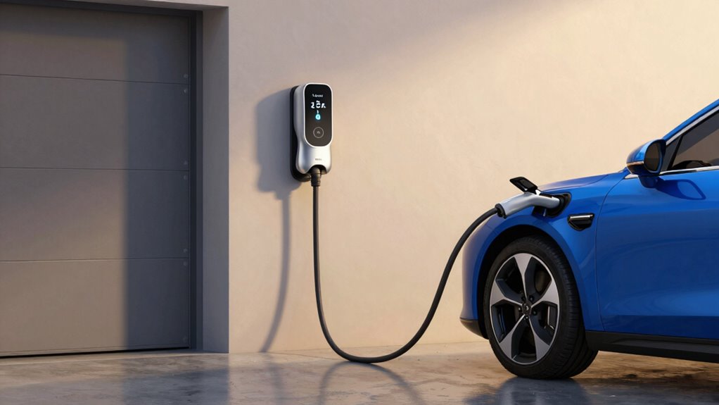 solar powered level 2 charging options