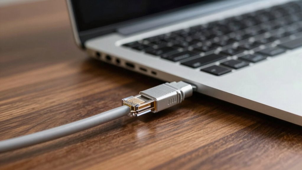 wired connection offers stability