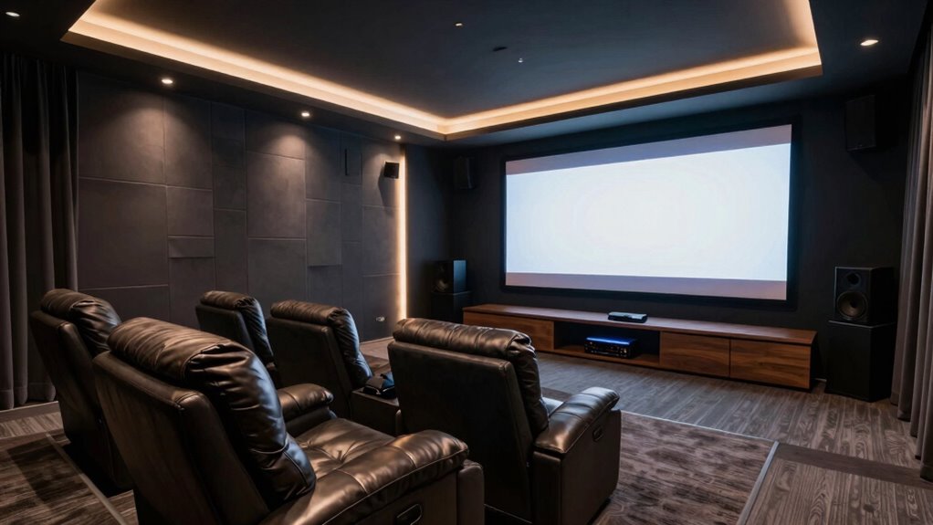 attention to acoustic and lighting