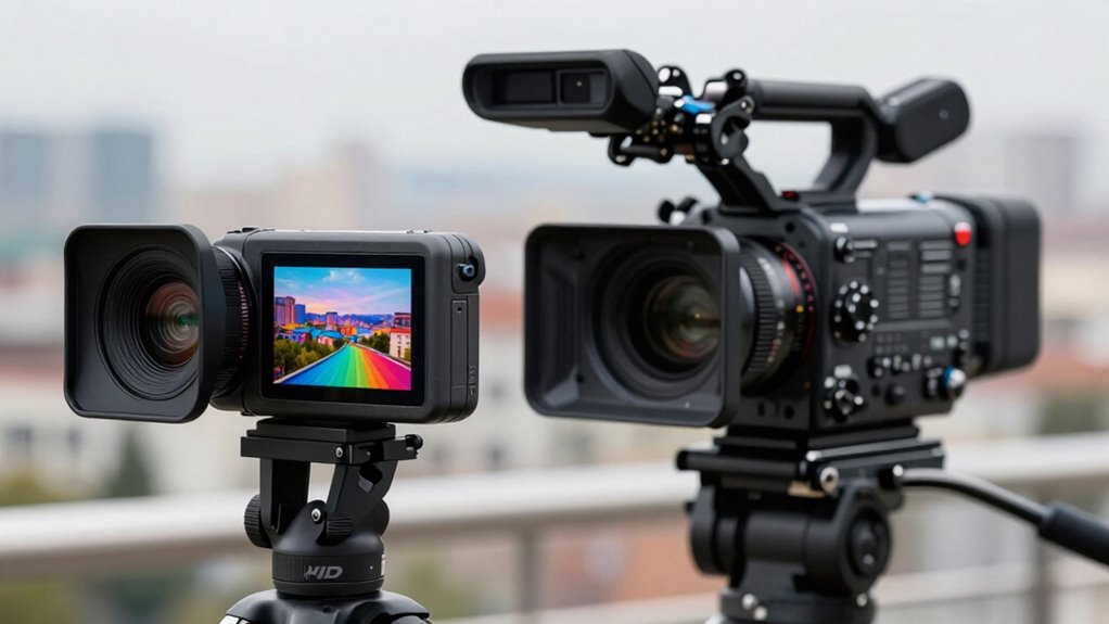 camera types vlogging vs cinema