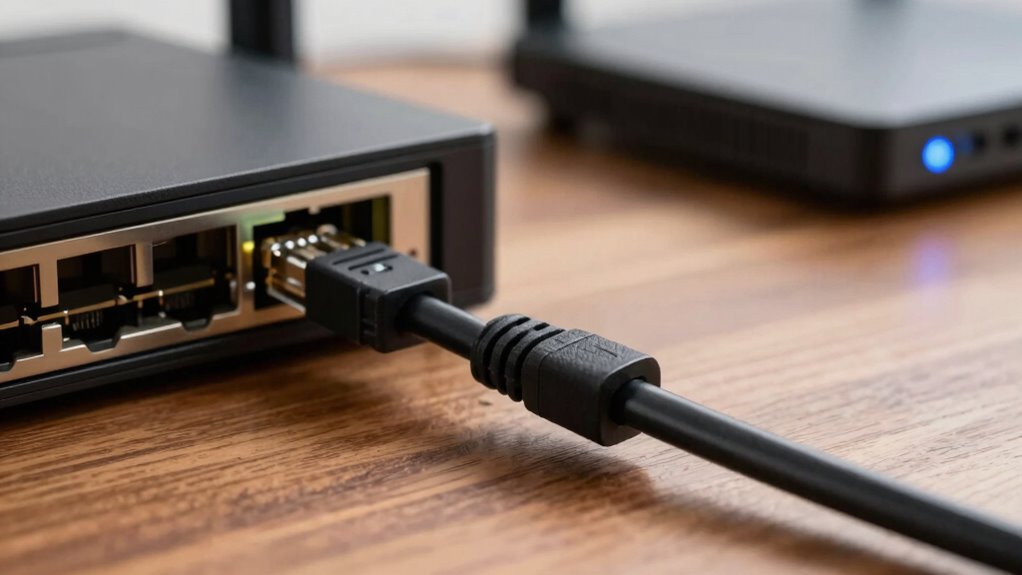 ethernet offers secure stability