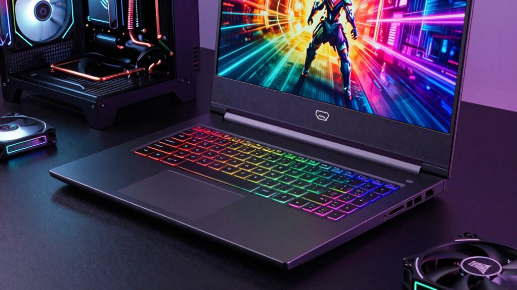 high end gaming laptop components