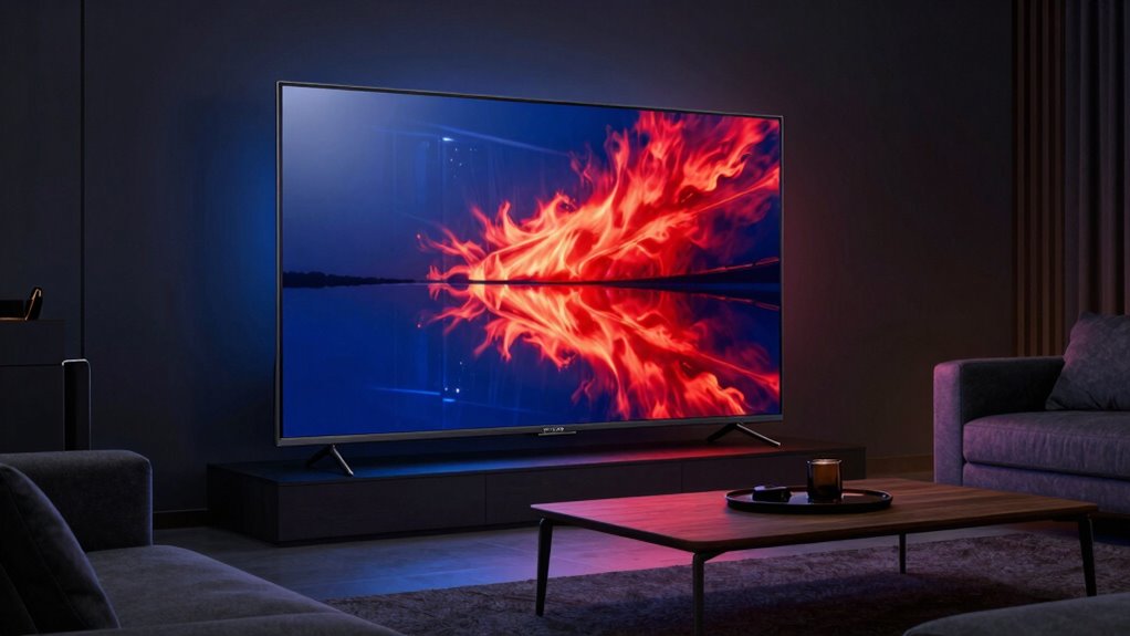 large screens glare installation issues
