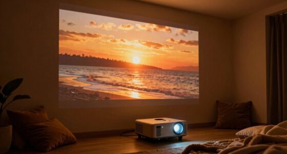 larger immersive viewing experience