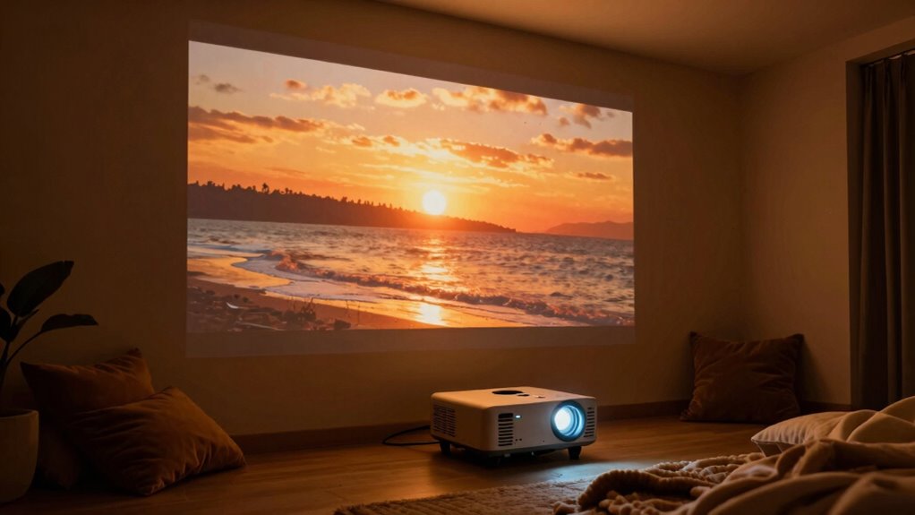 larger immersive viewing experience