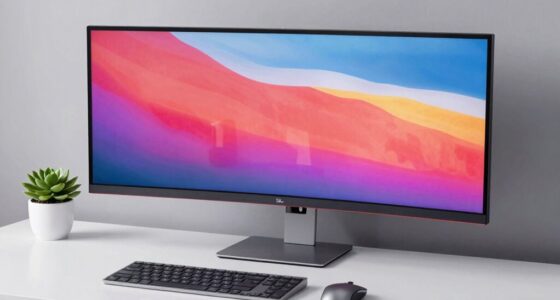 monitor choice influences workspace