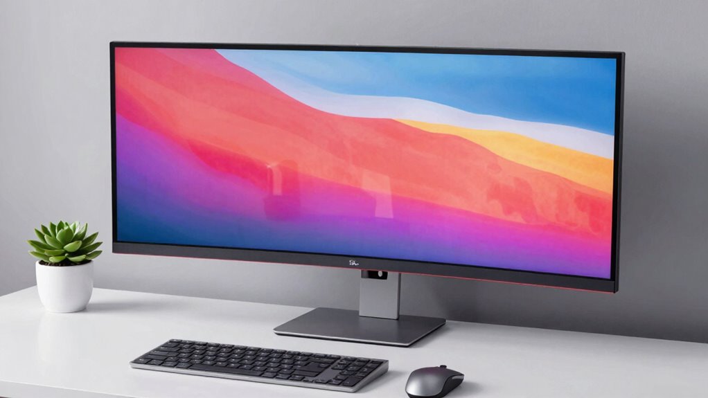 monitor choice influences workspace