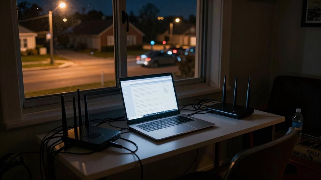 nighttime internet slowdown causes