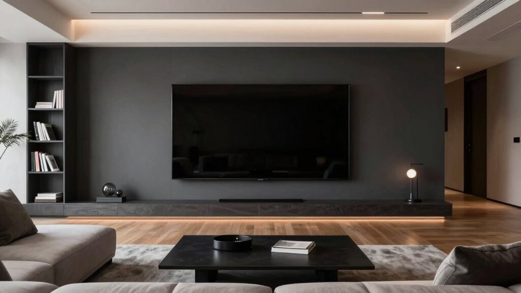 room layout and tv size