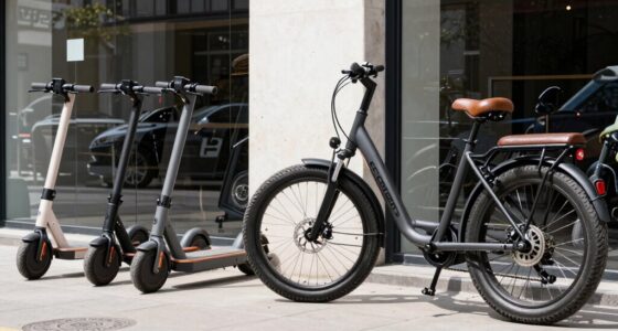 scooter vs e bike differences