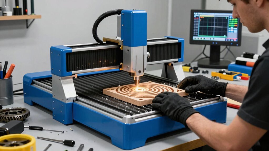 versatile desktop cnc machining